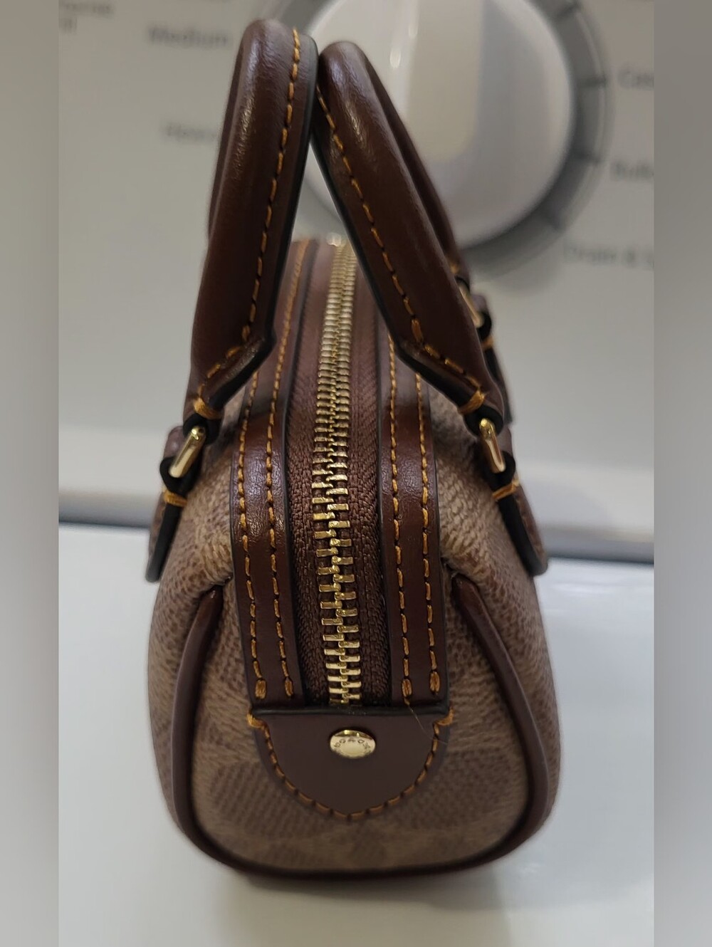 Coach mini ROWAN bag Charm - Picture 5 of 9